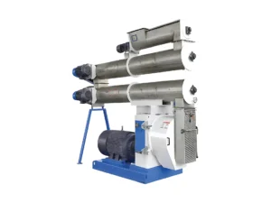 SZLH ring die pellet mill with conditioner and feeder by SEMZON Engineering